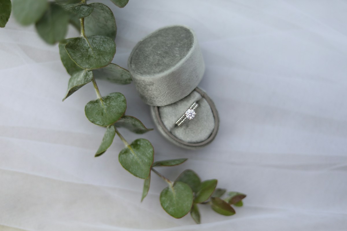 A ring in a presentation box — representative stock photograph